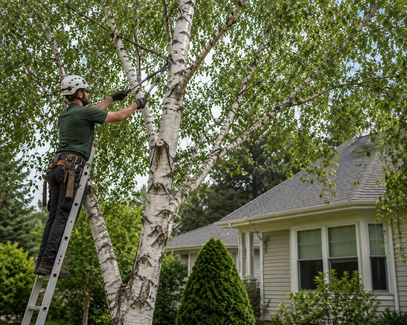 Birch Tree Pruning in Aiken, SC