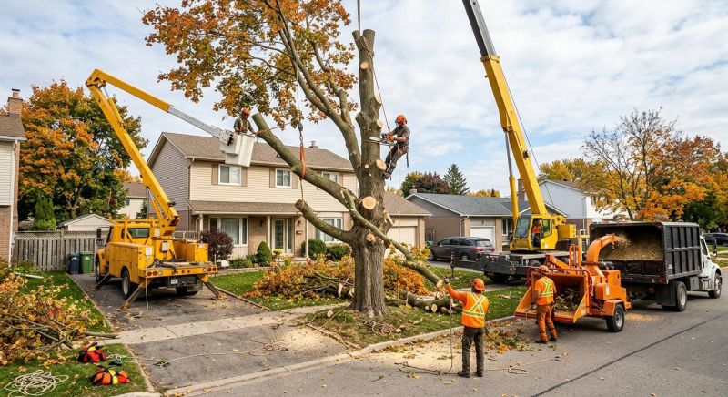Spruce Tree Removal in Bucks County, PA